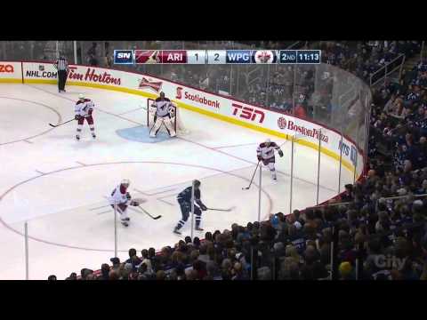 NHL 2015 01 18 Arizona Coyotes vs. Winnipeg Jets