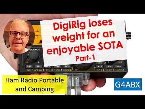 Reducing cable bulk for the highly effective Ham Radio DigiRig part - 1