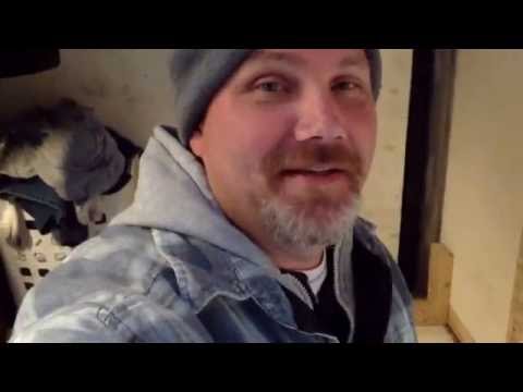Stealth camping trailer jackknife couch installation