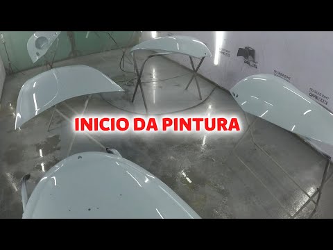 Tá Ficando Pronto apliquei TINTA PU e depois joguei o verniz sem lixar