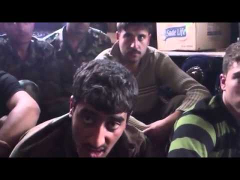 القبض على 17 عنصر من فرع الأمن العسكري في راس العين في ريف الحسكة بعد السيطرة عليها من قبل كتائب غرباء الشام