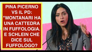 PINA PICERNO VS IL PD: "MONTANARI HA UNA CATTEDRA IN FUFFOLOGIA. E SCHLEIN CHE DICE SUL FUFFOLOGO?