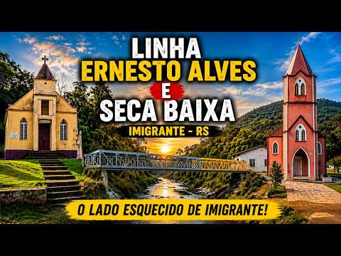 O Que Existe na Linha Ernesto Alves e Seca Baixa? O Lado Esquecido de Imigrante (RS)