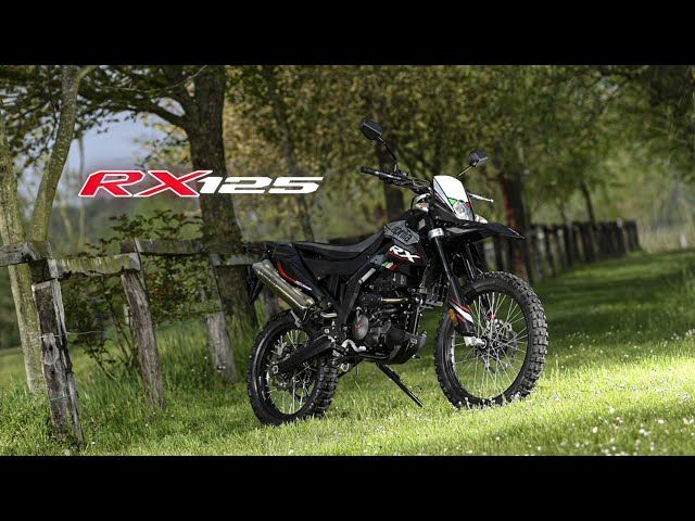 Lightweight AND high-performing Our epic Aprilia RX 125 is designed for exhilarating, off-road fun