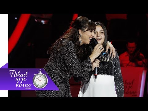 Zorica i Marija Nikolic - Da te volim - (live) - Nikad nije kasno - EM 14 - 23.12.2018