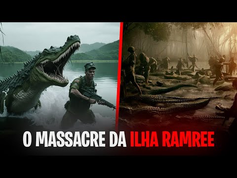 O Mais Devastador Ataque de Crocodilos da História - A Batalha da Ilha Ramree!