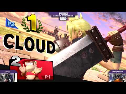 FREAKS Ultra 58 Singles Losers: Dakpo (Diddy Kong) vs FRKS | Cheeks (Cloud)