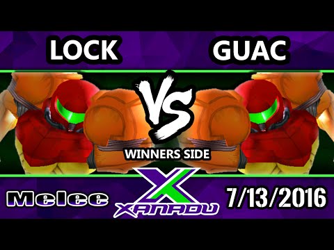 S@X 158 - Guac (Samus) Vs. Lock (Samus) SSBM Tournament - Smash Melee