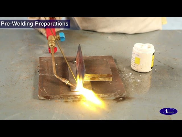 Silver brazing on S.S.sheet with copper sheet