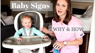 BABY SIGN LANGUAGE | 9 Easy Start Signs | Speech Tip Tuesday