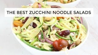 The Two Best Zucchini Noodle Salad Recipes