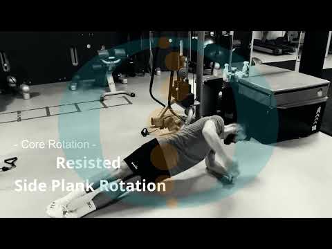 resisted side plank rotation