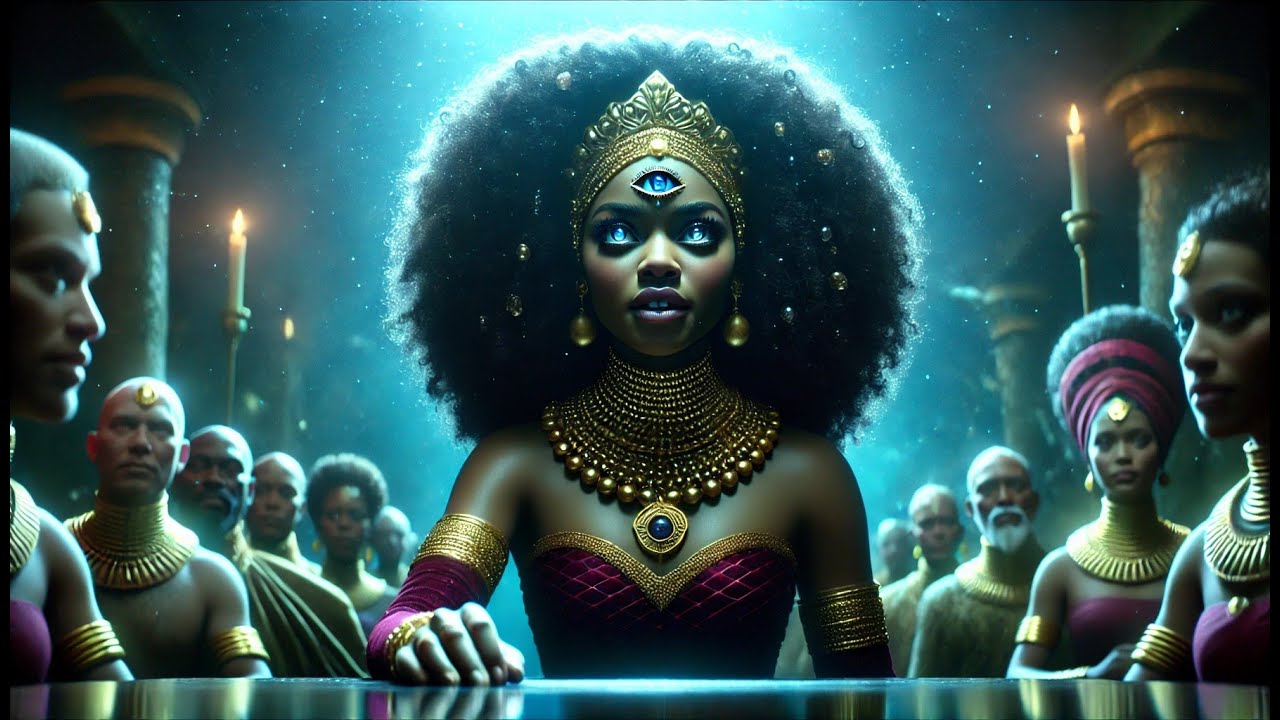 She has THREE EYES and you'll be surprised what she can do with it