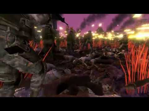 (UEBS) 2500 Modern Soldiers vs the 50k Zombie Horde - Part 1