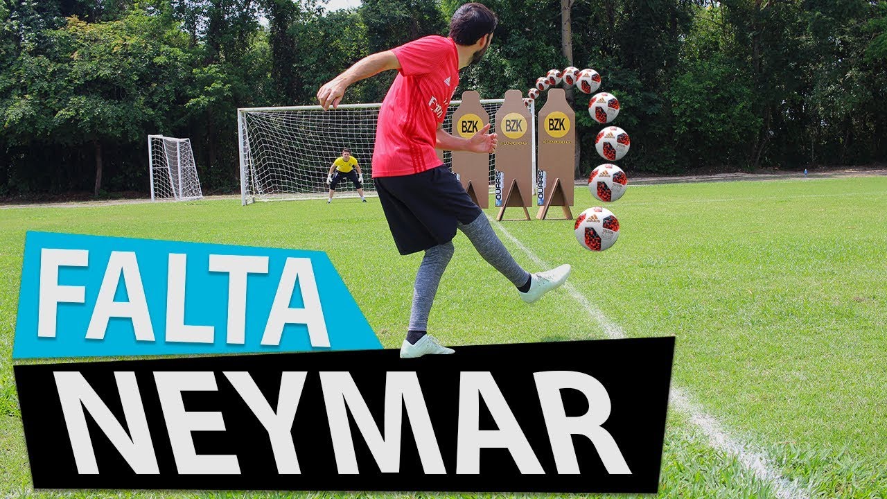 APRENDA FALTA DO NEYMAR JR. VS ESTRELA VERMELHA (Lances efetivos de futebol) {BZK}