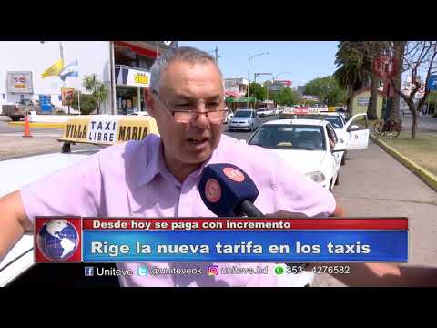 Rige el aumento en las tarifas de taxis
