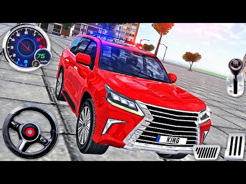 Police Lexus LX 570 Driving in City - Offroad Car SUV Driver Simulator - Android GamePlay #3