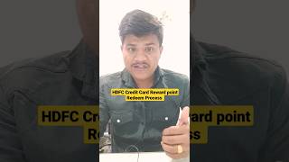 without HDFC Bank account credit card reward points Reedem Proesss #creditcard #youtubeshorts