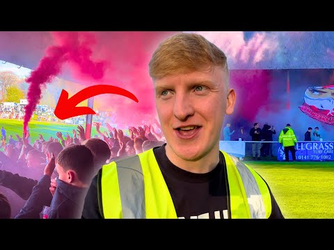 Scotlands NEWEST Ultras Go MENTAL at Cup Semi-Final! 🧨