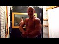 8 Minute Workout For Hyperthrophy - High Intensity Training - With Posing - @52 Years Old