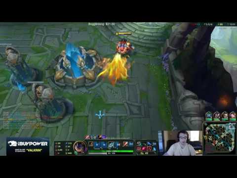 Valkrin as Rumble Jungle vs Kha'Zix   S7 Preseason Ranked Gameplay