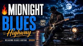 🔥 Midnight Blues Highway | Relaxing Blues Guitar 2026