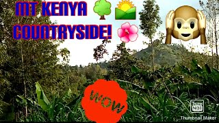 Beautiful Mt Kenya countryside. (Meru) PT. 1