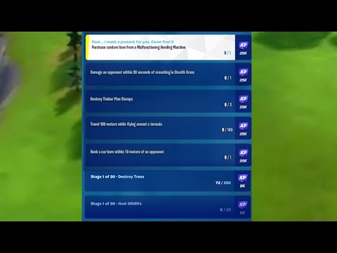 All Week 9 Season Quests Guide - Fortnite