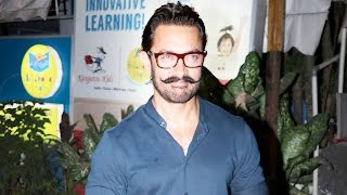 Aamir Khan Snapped Leaving SPA