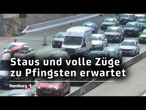 ADAC warnt vor langen Staus und vollen Zügen zu Pfingsten