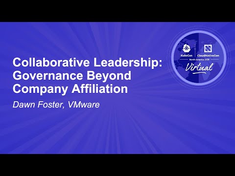 Image thumbnail for talk Collaborative Leadership: Governance Beyond Company Affiliation