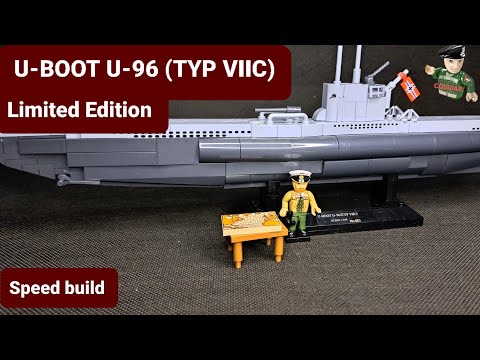 U-BOOT U-96 (TYP VIIC) -LIMITED EDITION (COBI speed build)