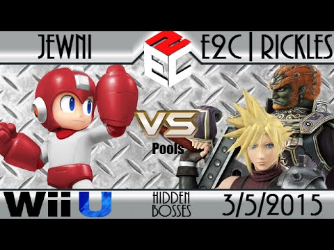 Hidden Boss (Pools): E2C l Rickles (Cloud, Ganondorf) vs. Jewni (Mega Man)