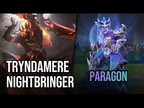 Nightbringer Tryndamere Skin - Paragon | League of Legends | Chromas Skin