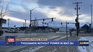 UPDATE: Power outage numbers hold steady in Mat-Su