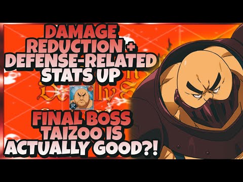 NETMARBLE JUST GAVE US THE BEST GIFT! FINAL BOSS TAIZOO IS INSANE! Seven Deadly Sins - Grand Cross