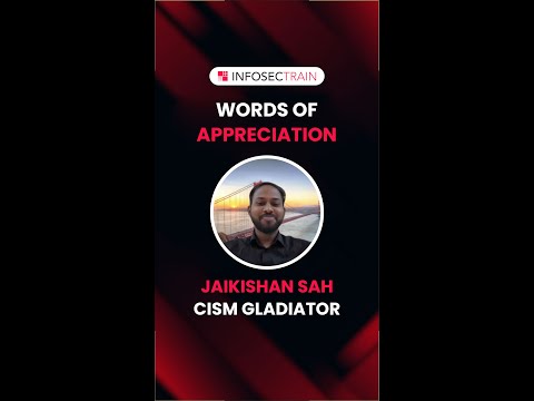 CISSP InfosecTrain Review | Madhura Kakade CISSP Gladiator | CISSP Success Stories