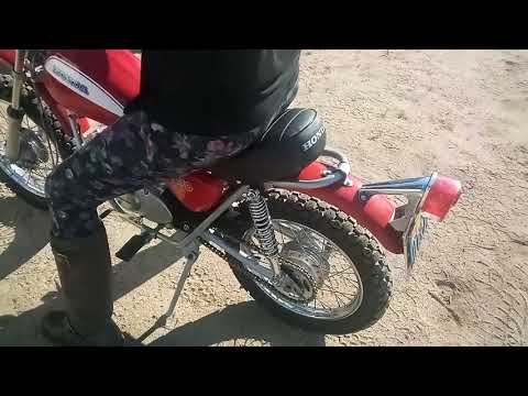 1972 Honda SL70 Cold Start, for sale on "bring a trailer" now!