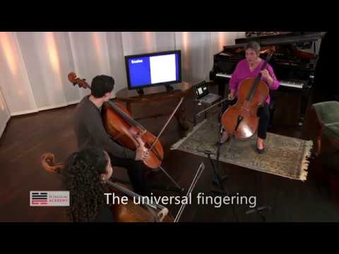 CELLO MASTERCLASS excerpt - ALEXANDER TECHNIQUE SCALE PRACTICE