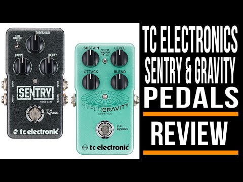 TC Electronic HyperGravity Compressor & Sentry Noise Gate Pedal | Review