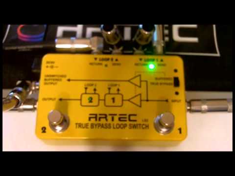 Artec LS2 Dual Looper Switch Box