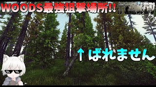 【タルコフ】海外ストリーマーも使ってたWOODS最強狙撃ポジション紹介!!【EFT】
