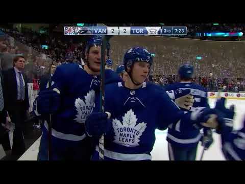 Tyler Bozak Goal vs VAN 01-06-18
