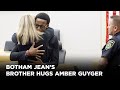 'I forgive you': Botham Jean's brother hugs Amber Guyger after she gets 10 years in prison