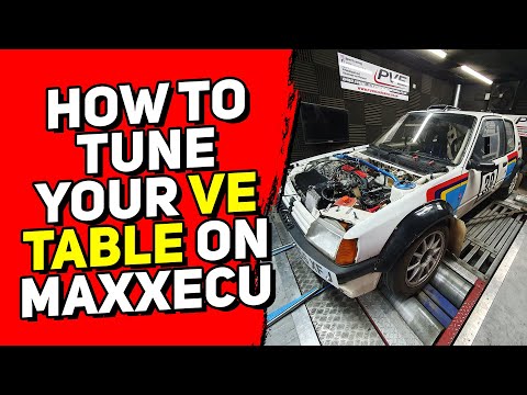 How to use MaxxECU Autotune (Auto Tune) using a Peugeot 205 GTi, with SADEV box, on the Rolling Road