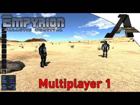 Empyrion Galactic Survival multiplayer Gameplay - Part 1 - "Friends" (Pre-Alpha)