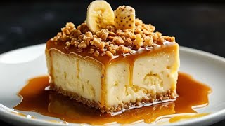 Just milk and banana! Delicious Italian dessert! You'll lick your fingers! Delicious