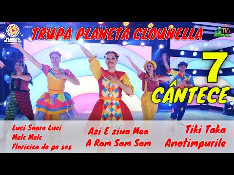 7 Cantece (Luci Soare Luci, Melc Melc, Floricica, Tiki Taka, Azi E ziua Mea, A Ram Sam Sam)