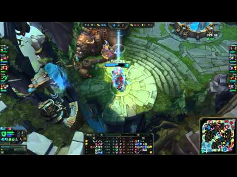 LoL: KaSing Thresh vs Nautilus Support SEASON2016 Jan 2016