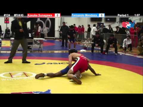 66 KG Consolation R2 - Kosuke Sunagawa (JPN) vs. Fernando Mendoza (Panama)